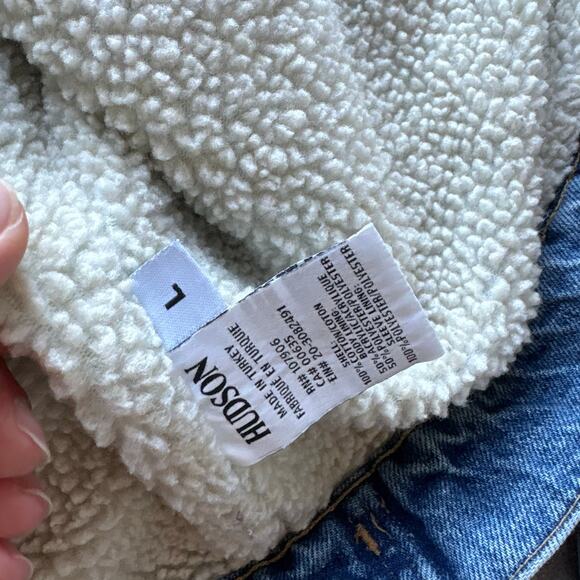 Hudson Sherpa Denim Jean Jacket - Picture 4 of 4